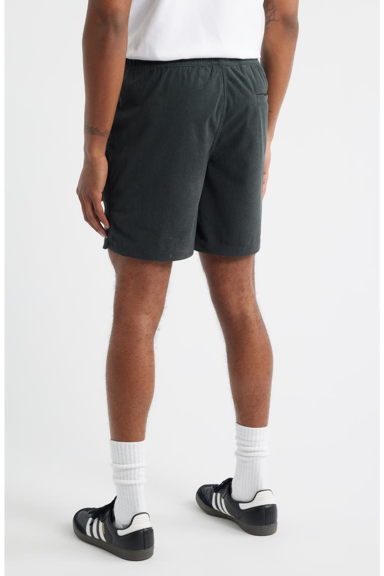 Everyday Corduroy Shorts, Alternate, color, VINTAGE BLACK