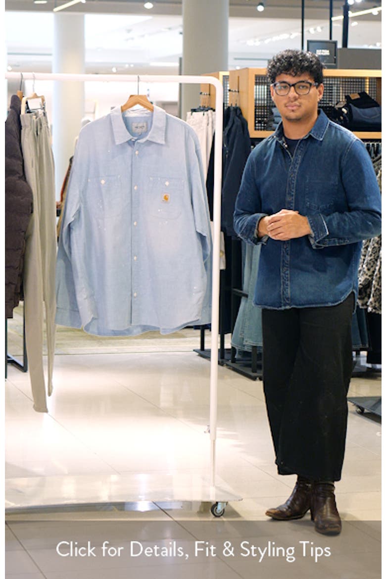 Painter Cotton Chambray Button-Up Shirt video