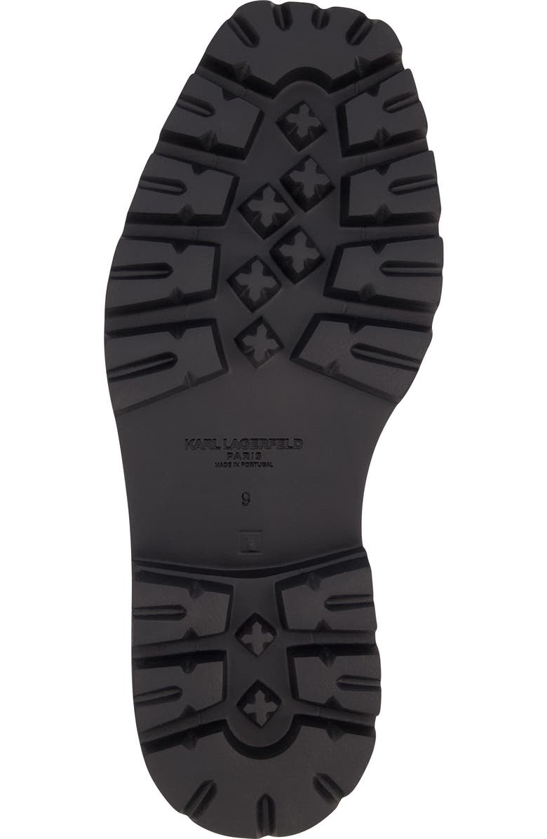 KARL LAGERFELD PARIS White Label Lug Sole Penny Loafer, Alternate, color,