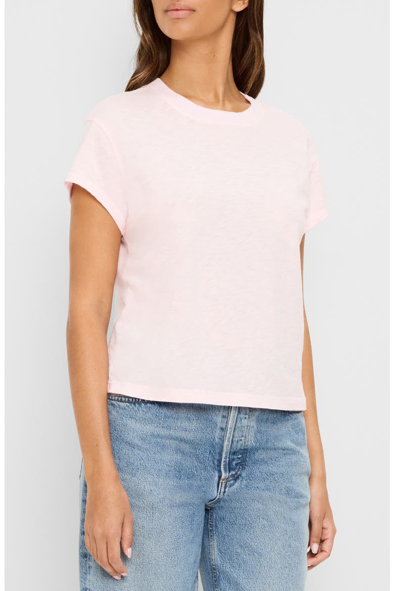 Grayson Chopped Crewneck T-Shirt, Alternate, color, BLUSH