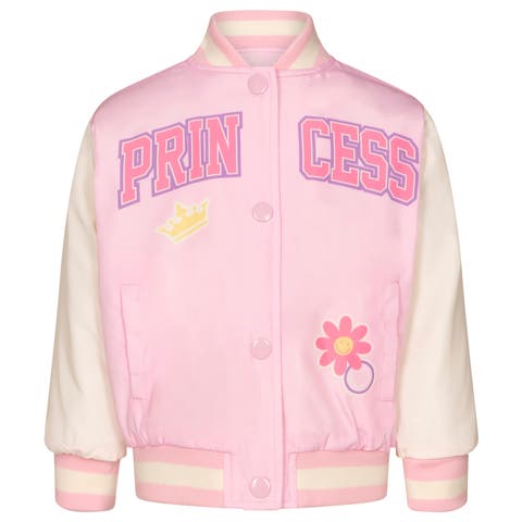 Princess Varsity Bomber Jacket (Toddler, Little Kid & Big Kid)