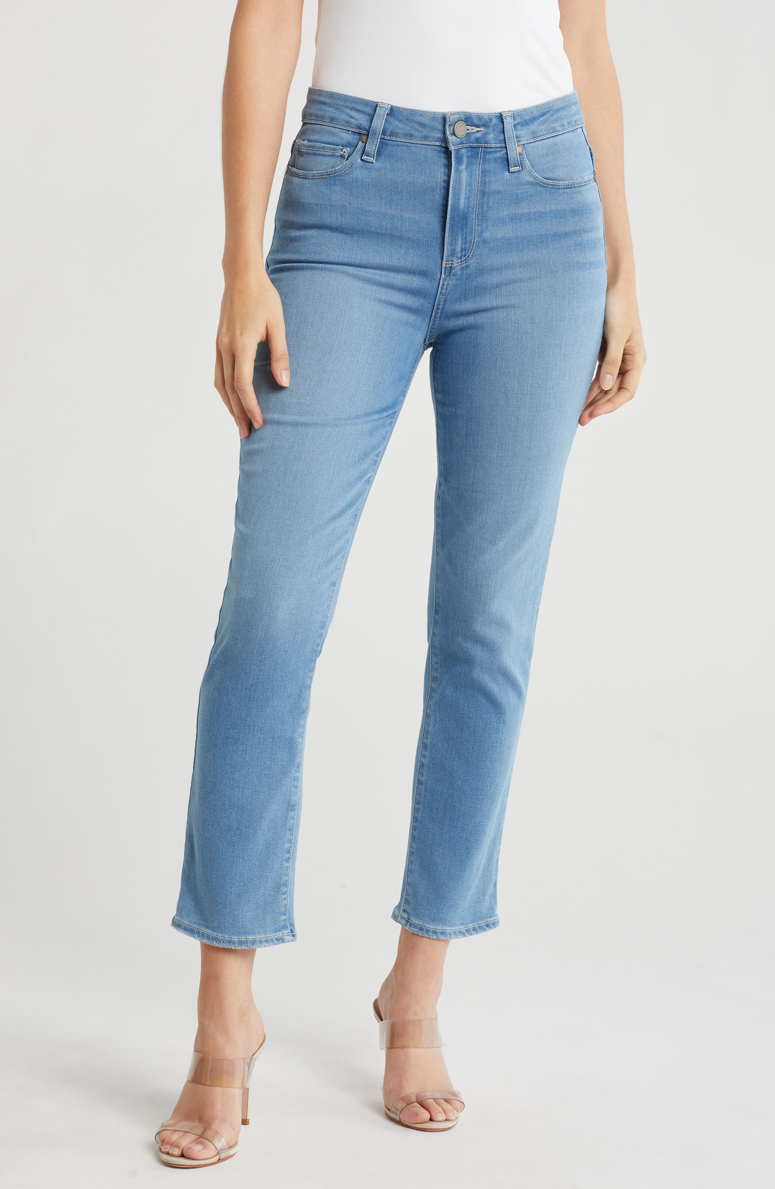 PAIGE Hoxton Crop Slim Jeans
