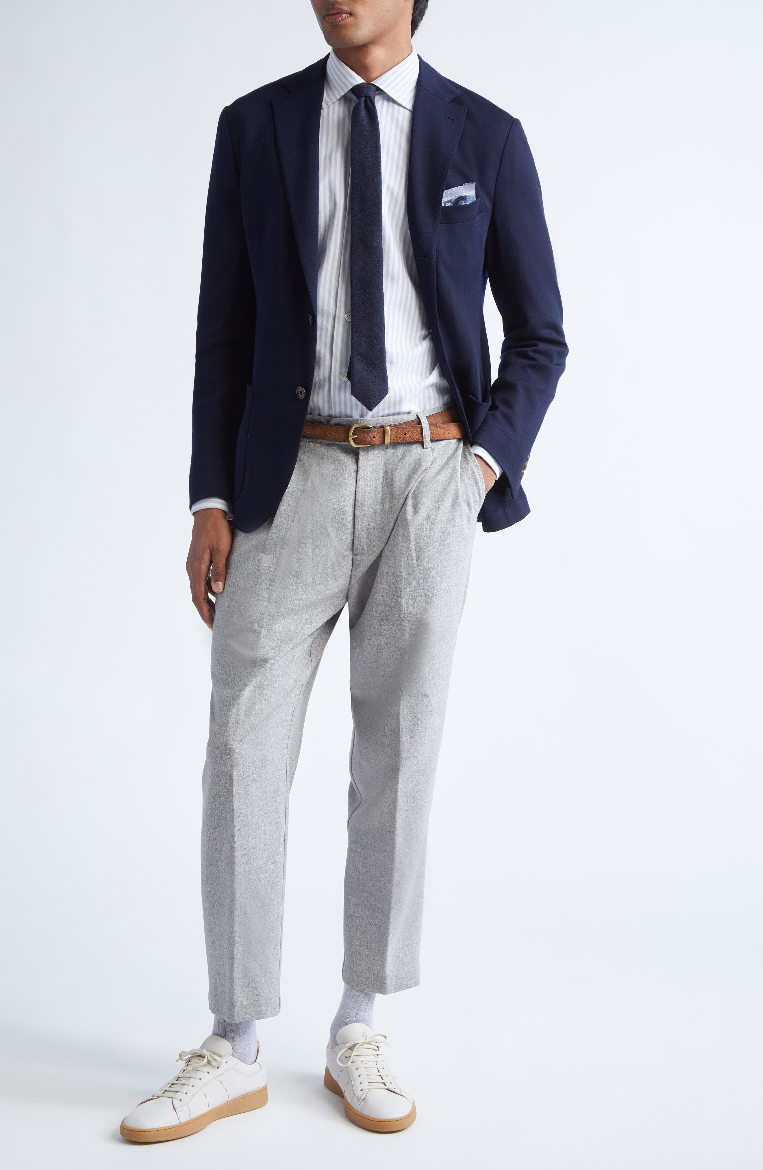 Single Breasted Soft Wool Jacket - image 2
