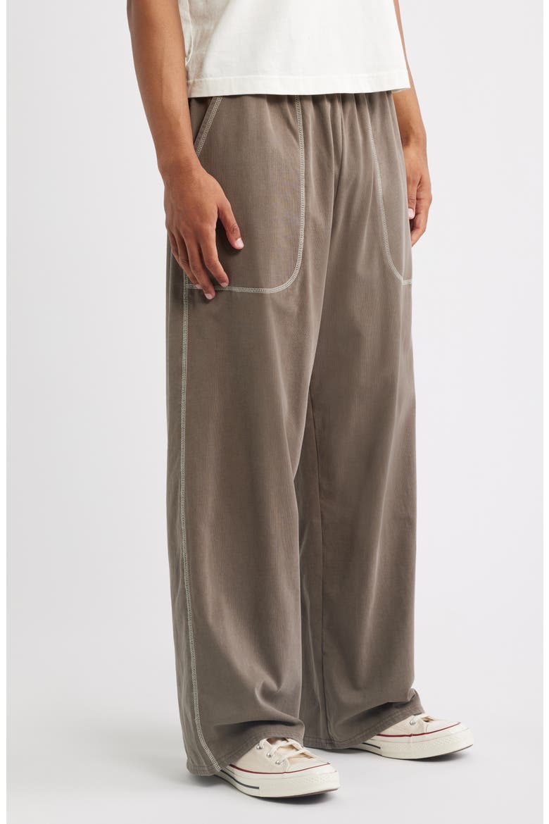 P.E. Pants, Alternate, color, BROWN