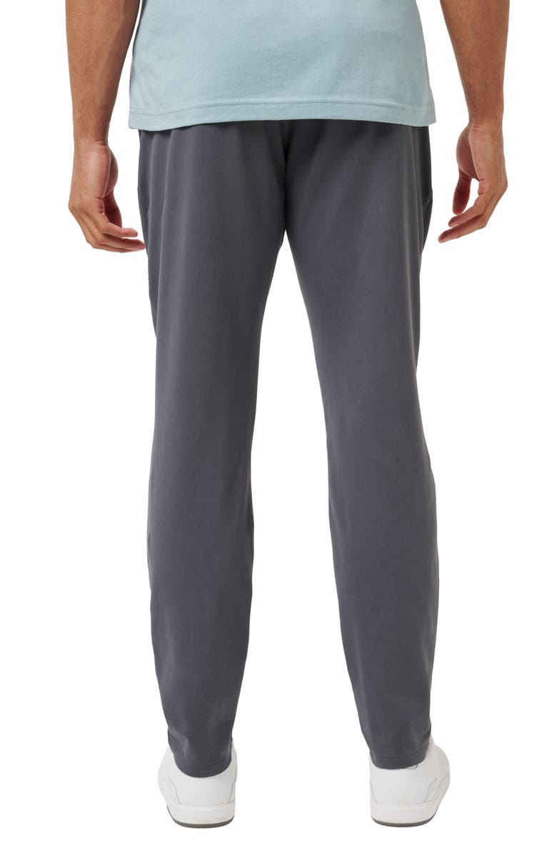 TravisMathew Stretchknit Drawstring Pants, Alternate, color, Ebony