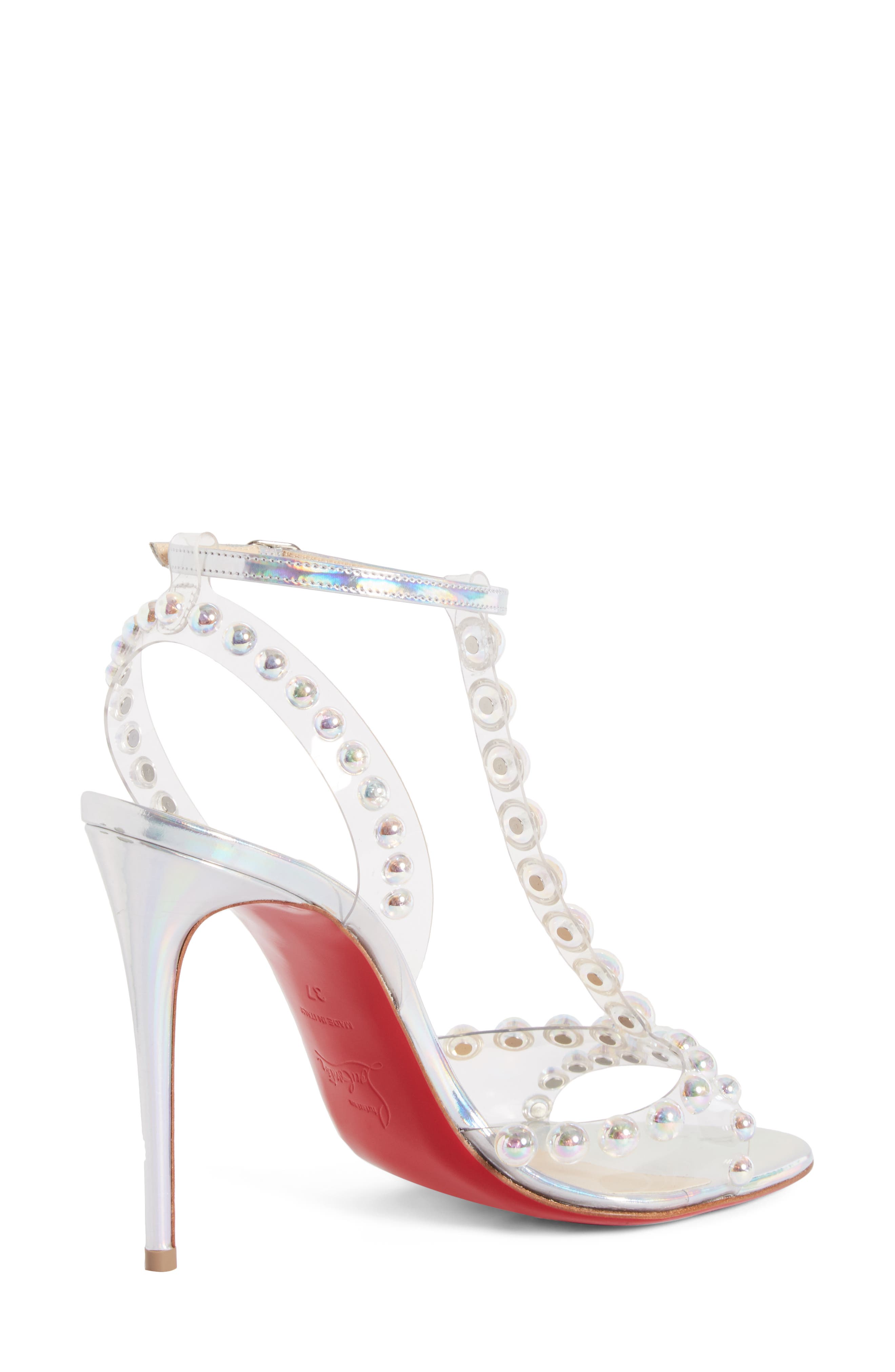 Christian Louboutin Faridaravie Bead Sandal, Alternate, color, 