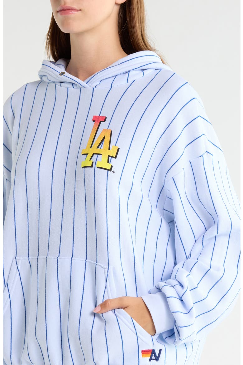 Los Angeles Dodgers Graphic Hoodie, Alternate, color, WHITE/ BLUE