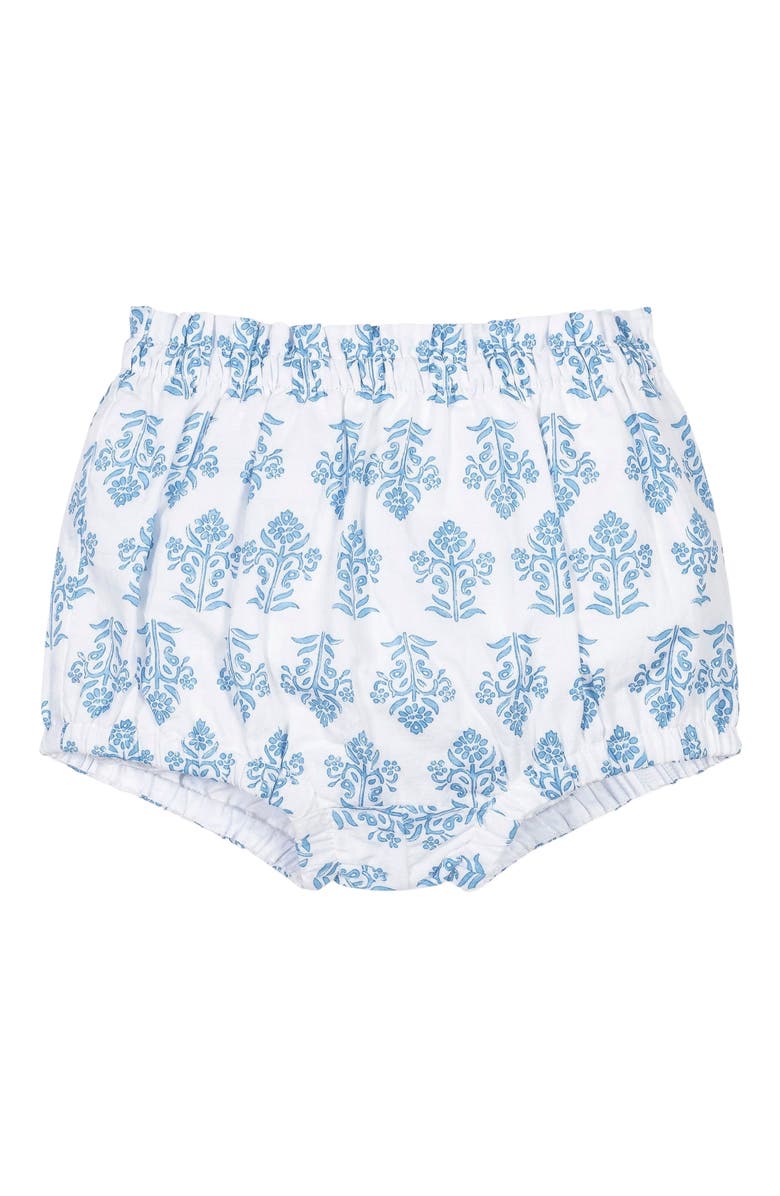 Hope & Henry Baby Organic Ruffle Collar Dress and Bloomer Set, Infant, Alternate, color, 