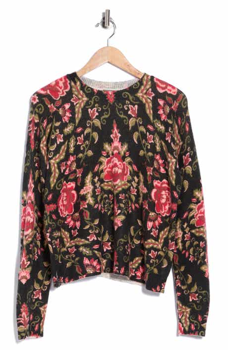 Printed Crewneck Sweater