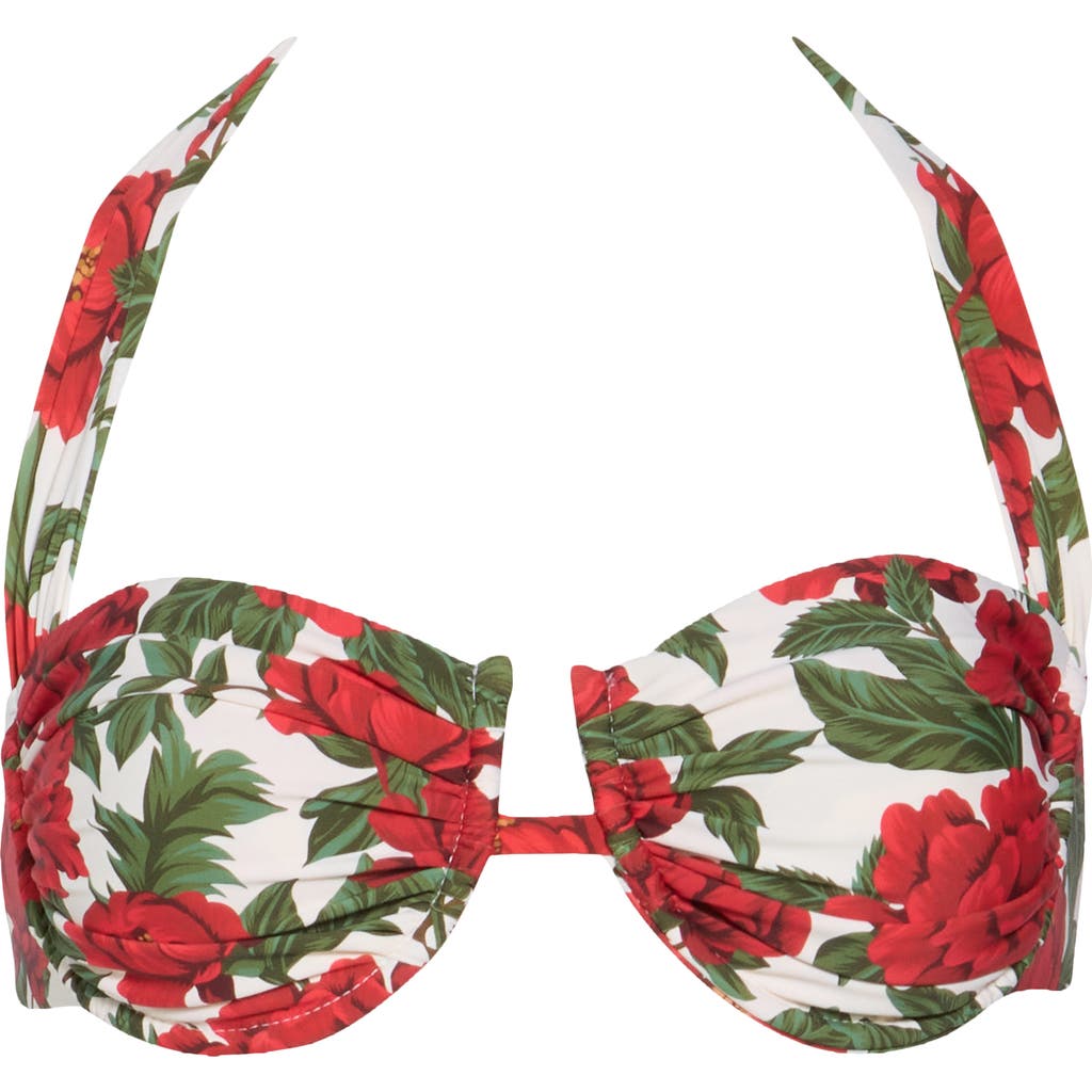 Vyb Frankie Shirred Underwire Bikini Top