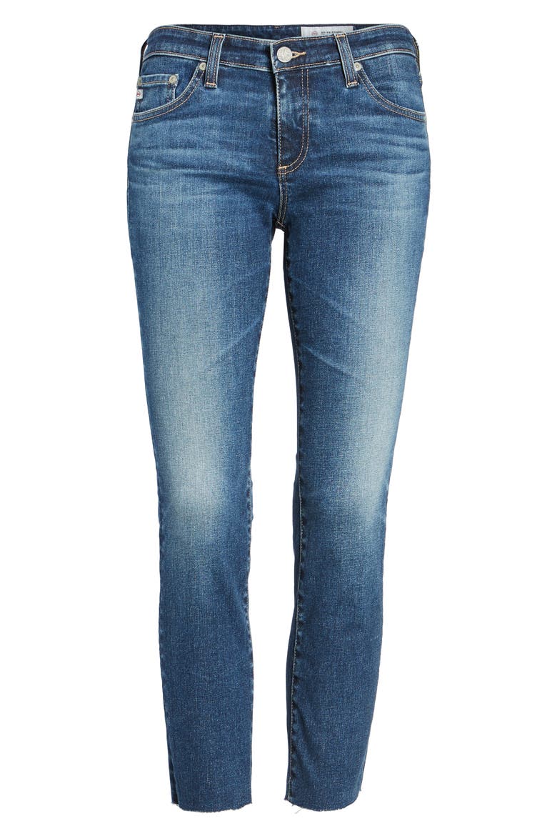 The Stilt Crop Skinny Jeans, Alternate, color, 5 YEARS INDIGO AVENUE