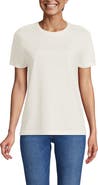 Lands' End Supima Cotton Crewneck T-Shirt
