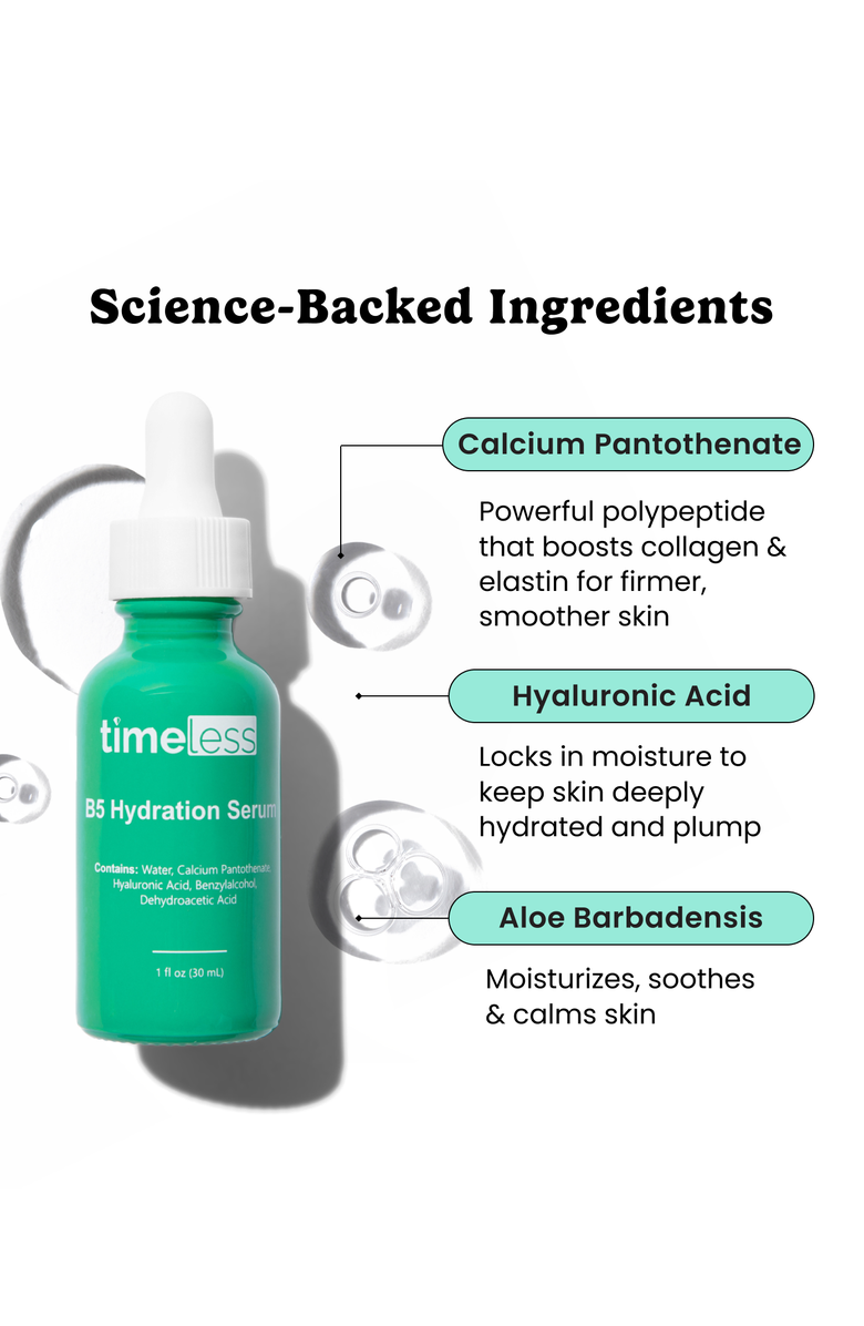 Timeless Skin Care Vitamin B5 Serum, Alternate, color, 4Oz