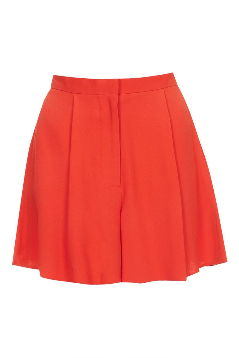 'Cody' Culotte Shorts, Alternate, color, RED