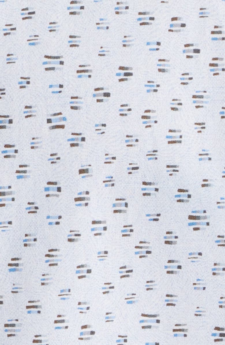 Bugatchi Julian Shaped Fit Button-Up Shirt, Alternate, color, Sky