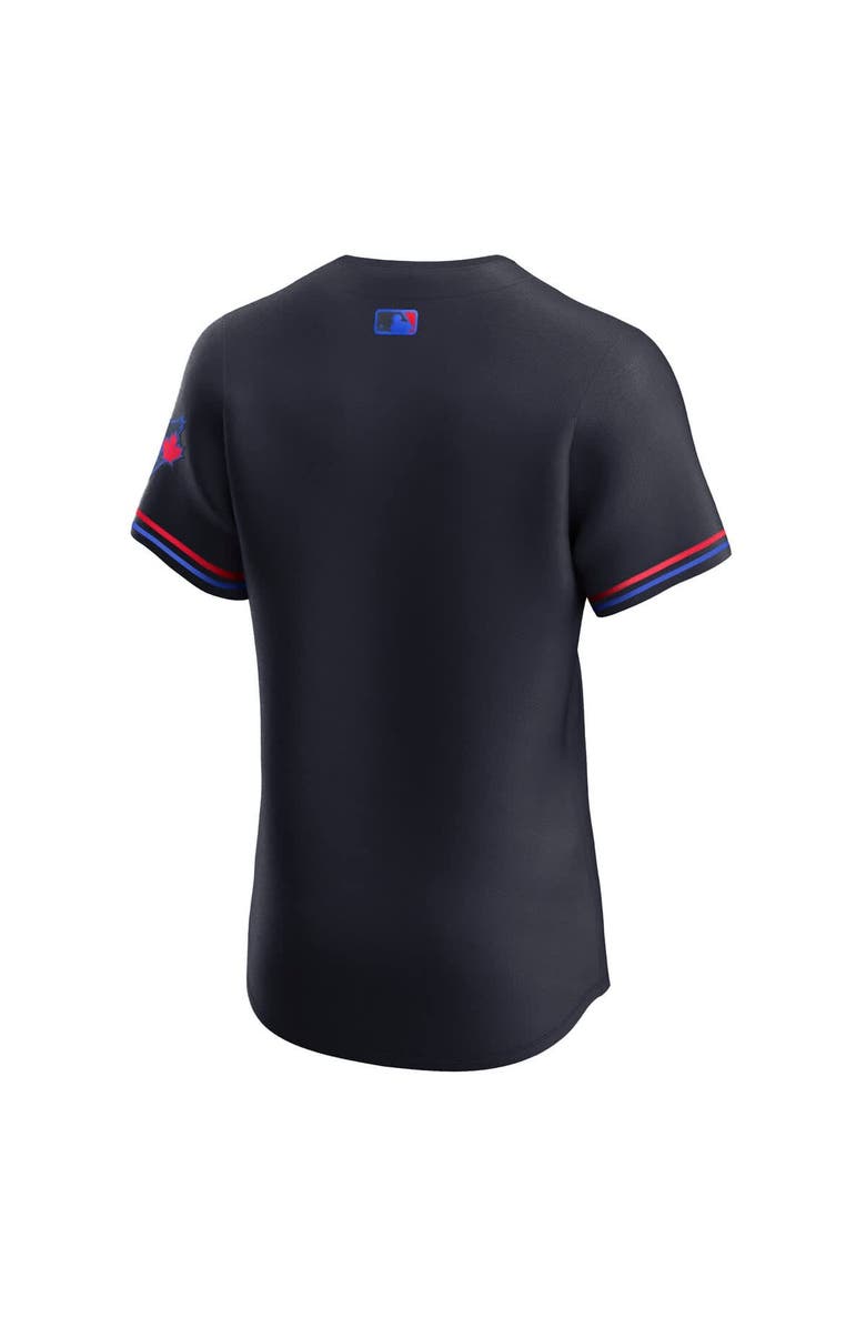 Nike Men's Nike Navy Toronto Blue Jays City Connect Elite Jersey, Alternate, color,