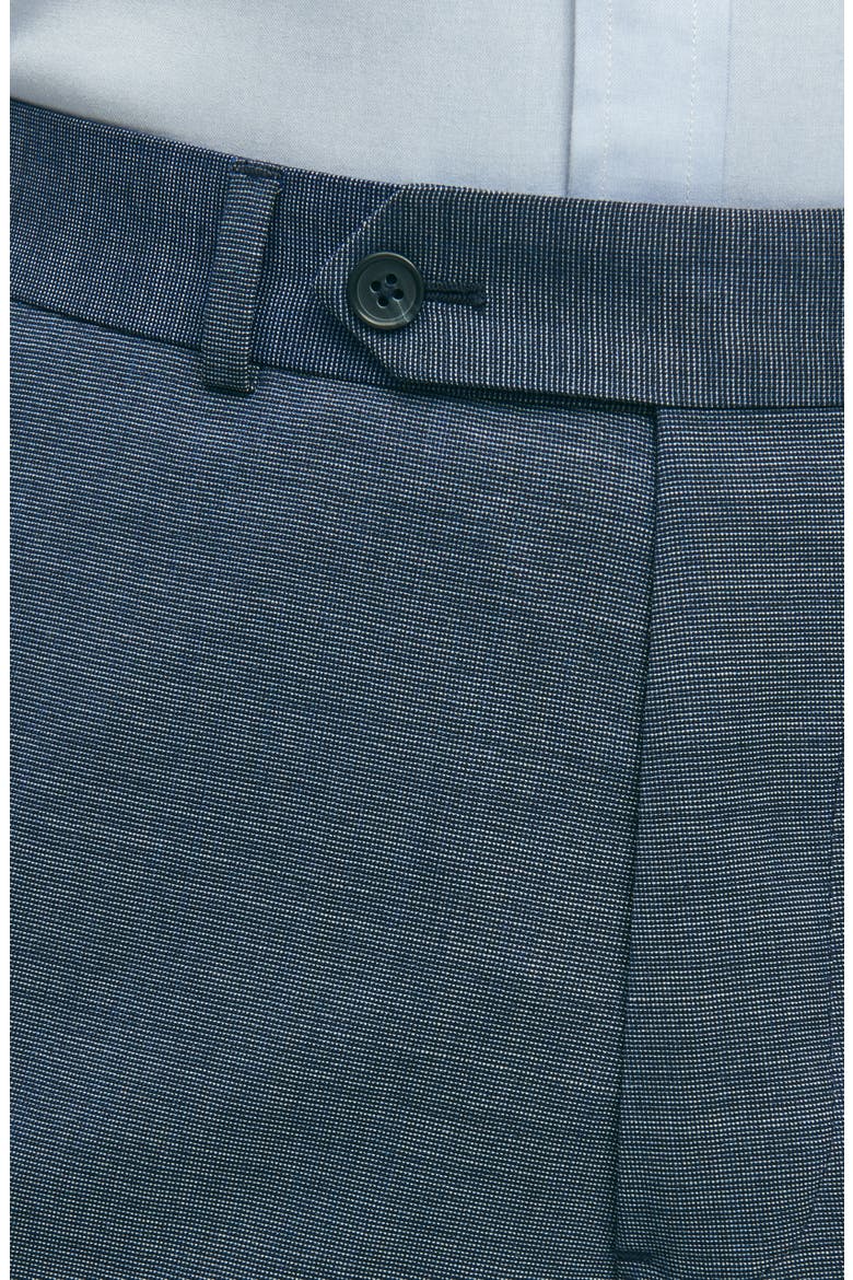 Performance Water Repellent Wool Suit Pants, Alternate, color, BLUENAILHEADS