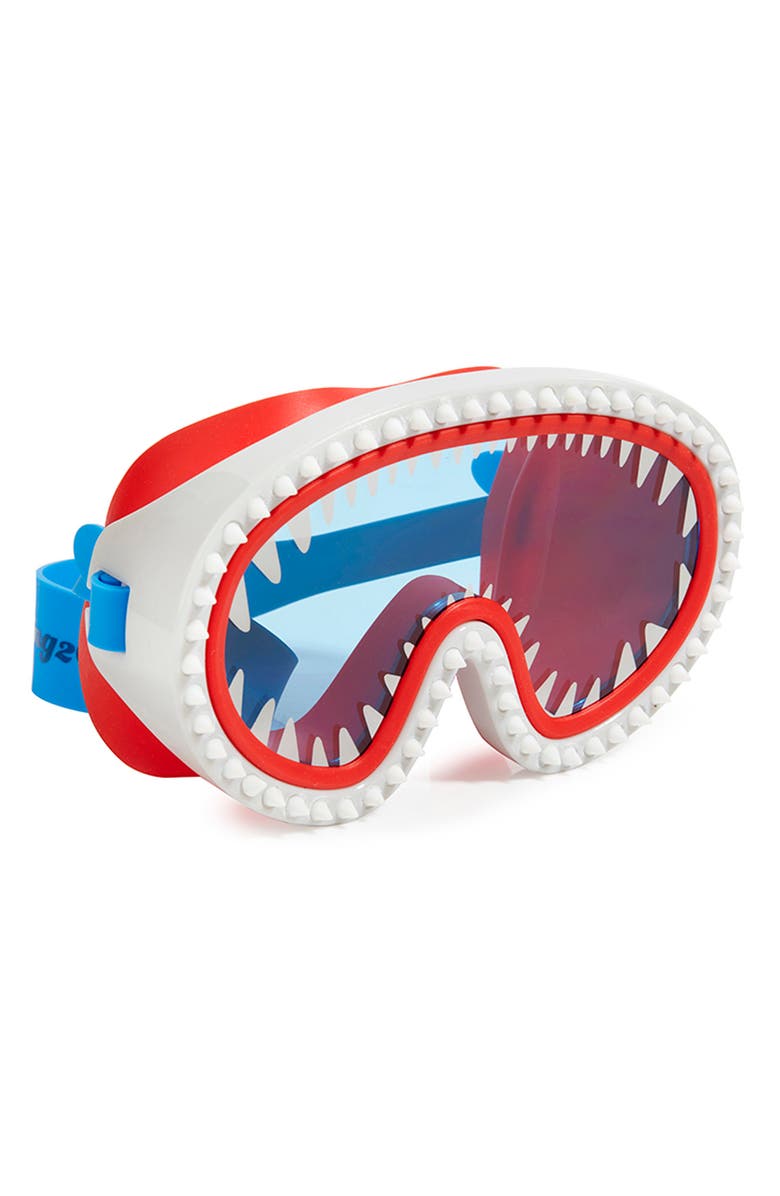 Bling2o Kids' Shark Attack Swim Mask, Alternate, color, Red