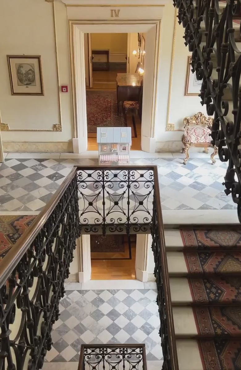 Little Forest Animals House of Rome Italian Style Dollhouse with Café & Bakery, Alternate, color, No Led / No Doll Family