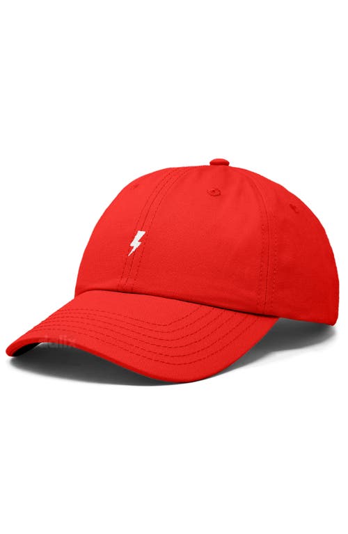 Dalix Lil Bolt Dad Cap In Red