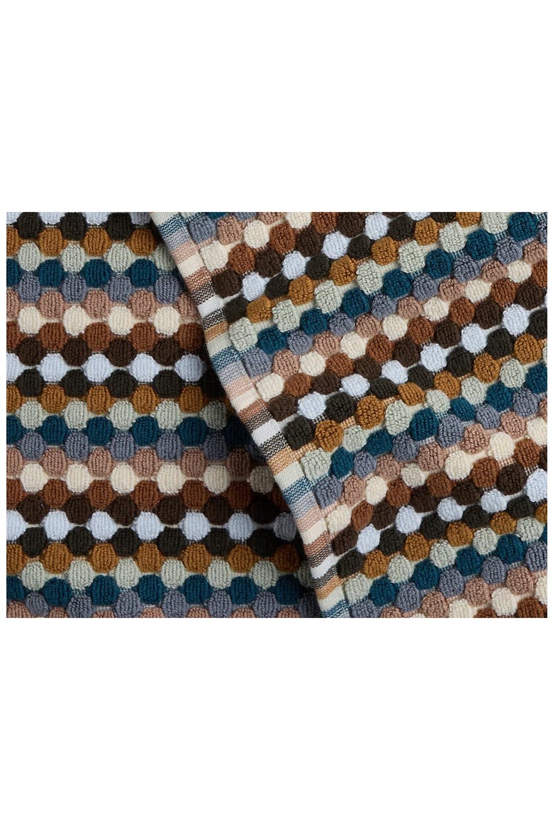Mosaic Organic Cotton Towel (Nordstrom Exclusive), Alternate, color, BROWN/ BLUE MULTI