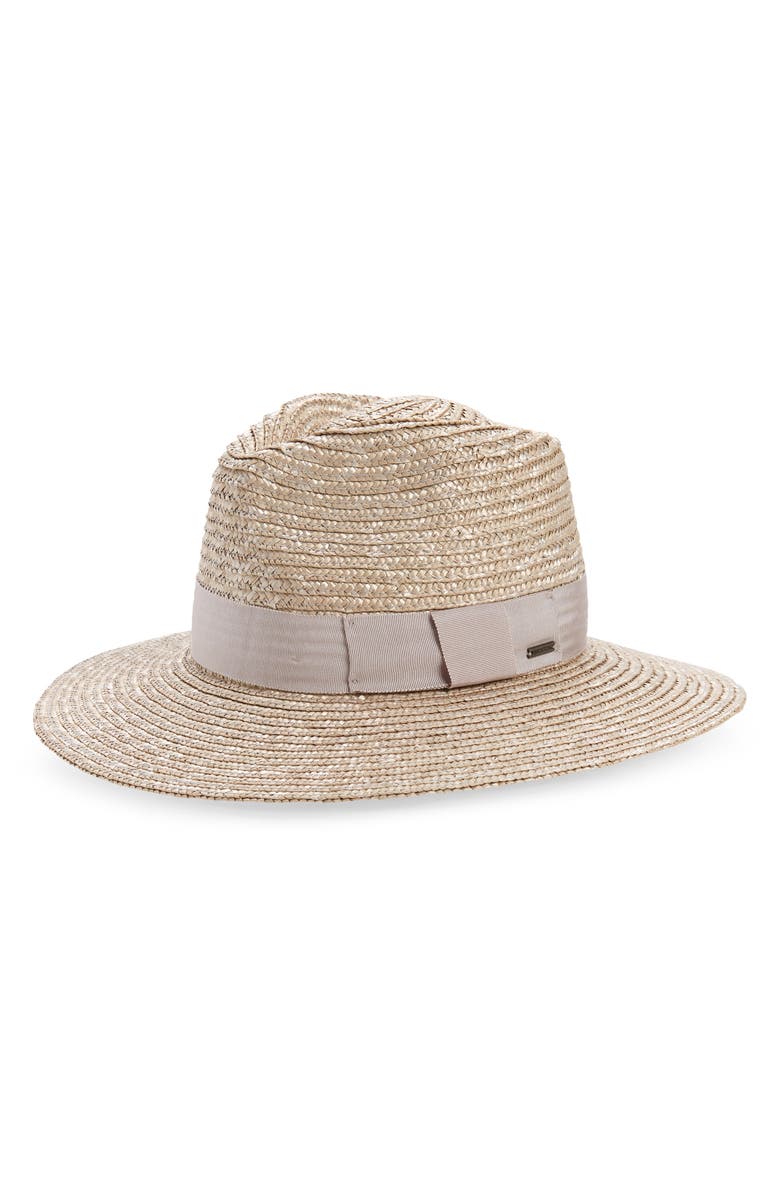 Brixton Joanna Straw Hat, Main, color, Vanilla