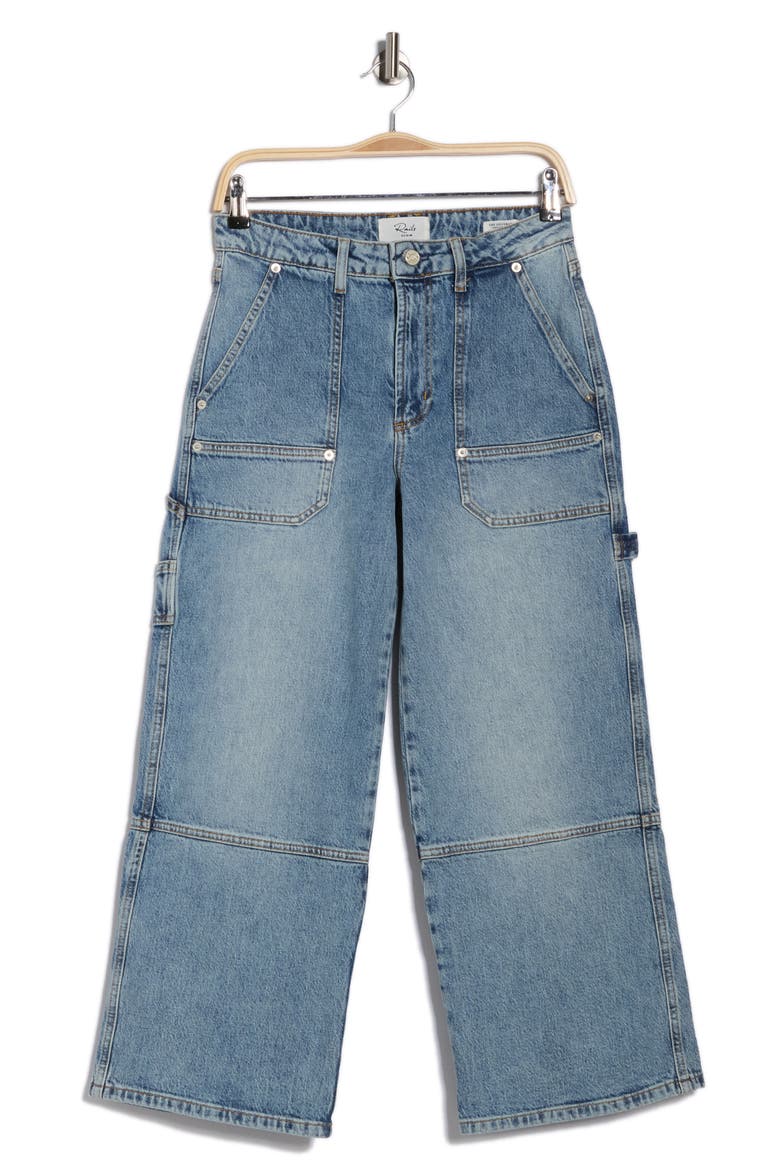 Silverado Crop Straight Leg Jeans, Alternate, color, BLUEPRINT