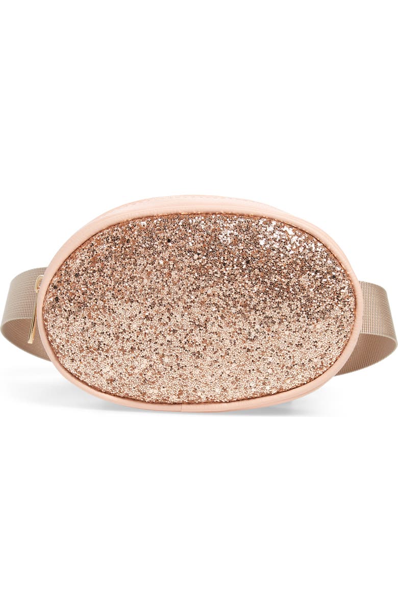 OMG Accessories OMG Glitter Belt Bag, Main, color,
