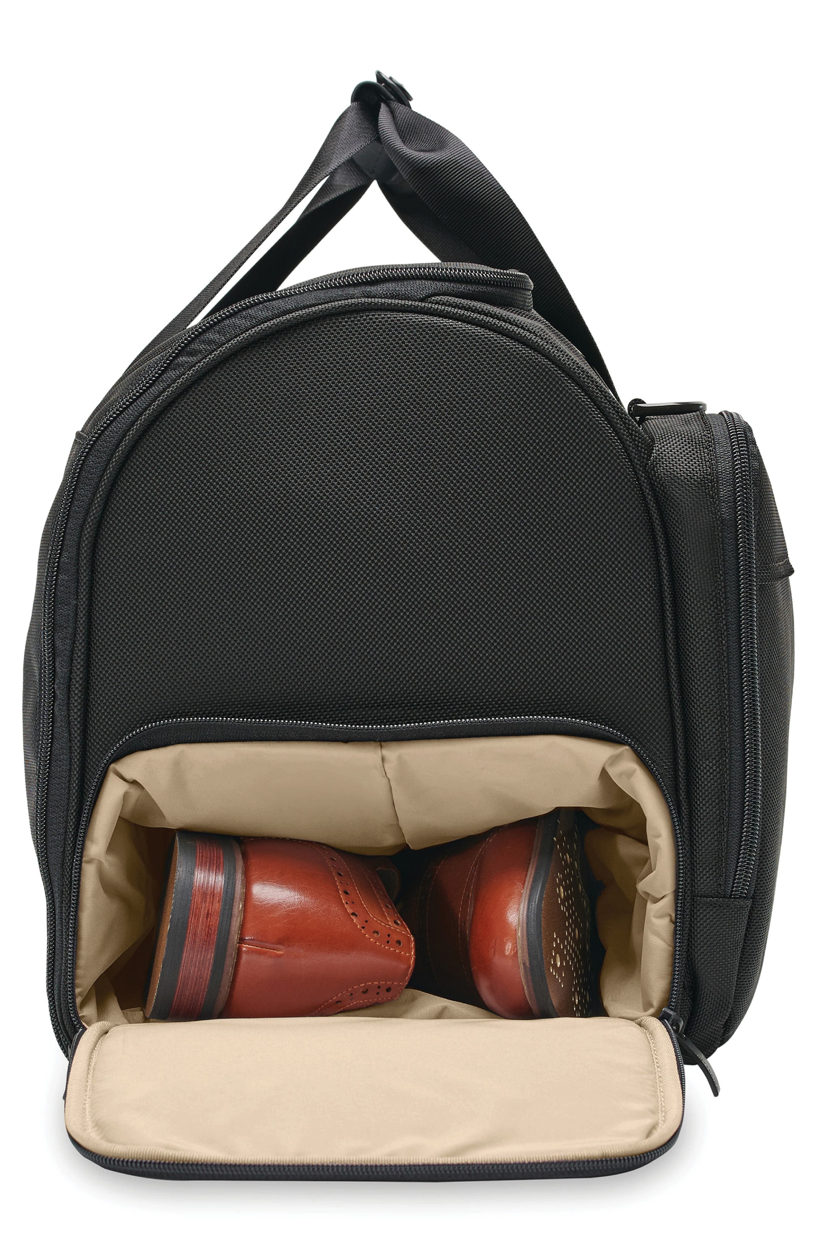 Baseline Garment Duffle Bag, Alternate, color, BLACK