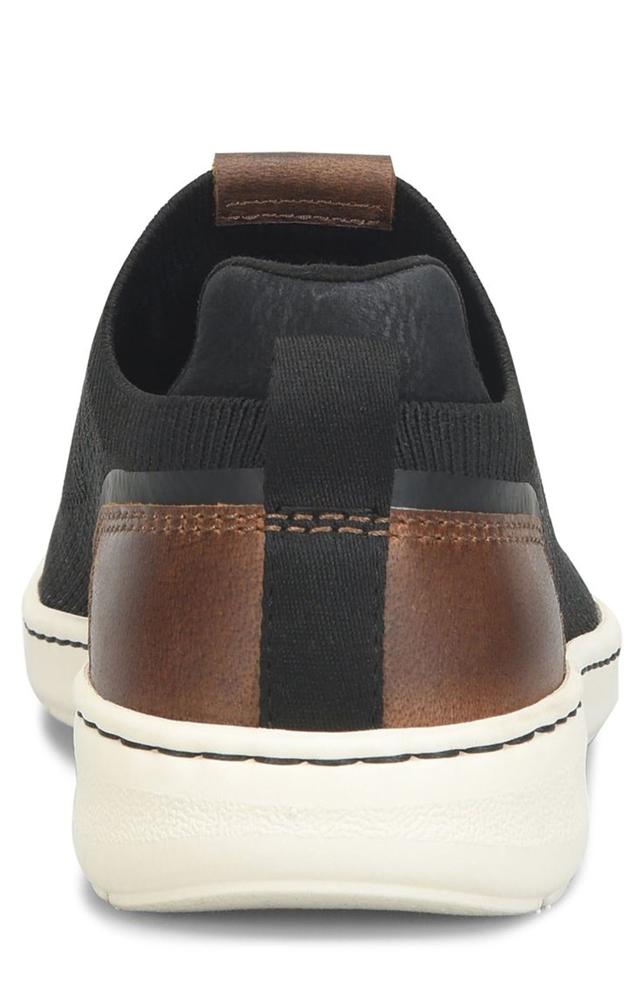 Børn Conrad III Sneaker, Alternate, color, Black Knit