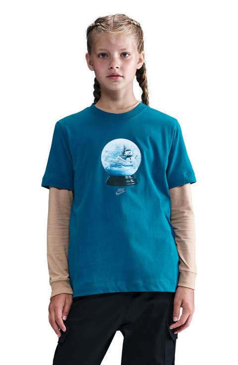 Kids' Snow Globe Graphic T-Shirt (Little Kid & Big Kid)