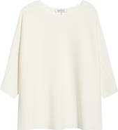 KASPER Stripe Dolman Sleeve Sweater