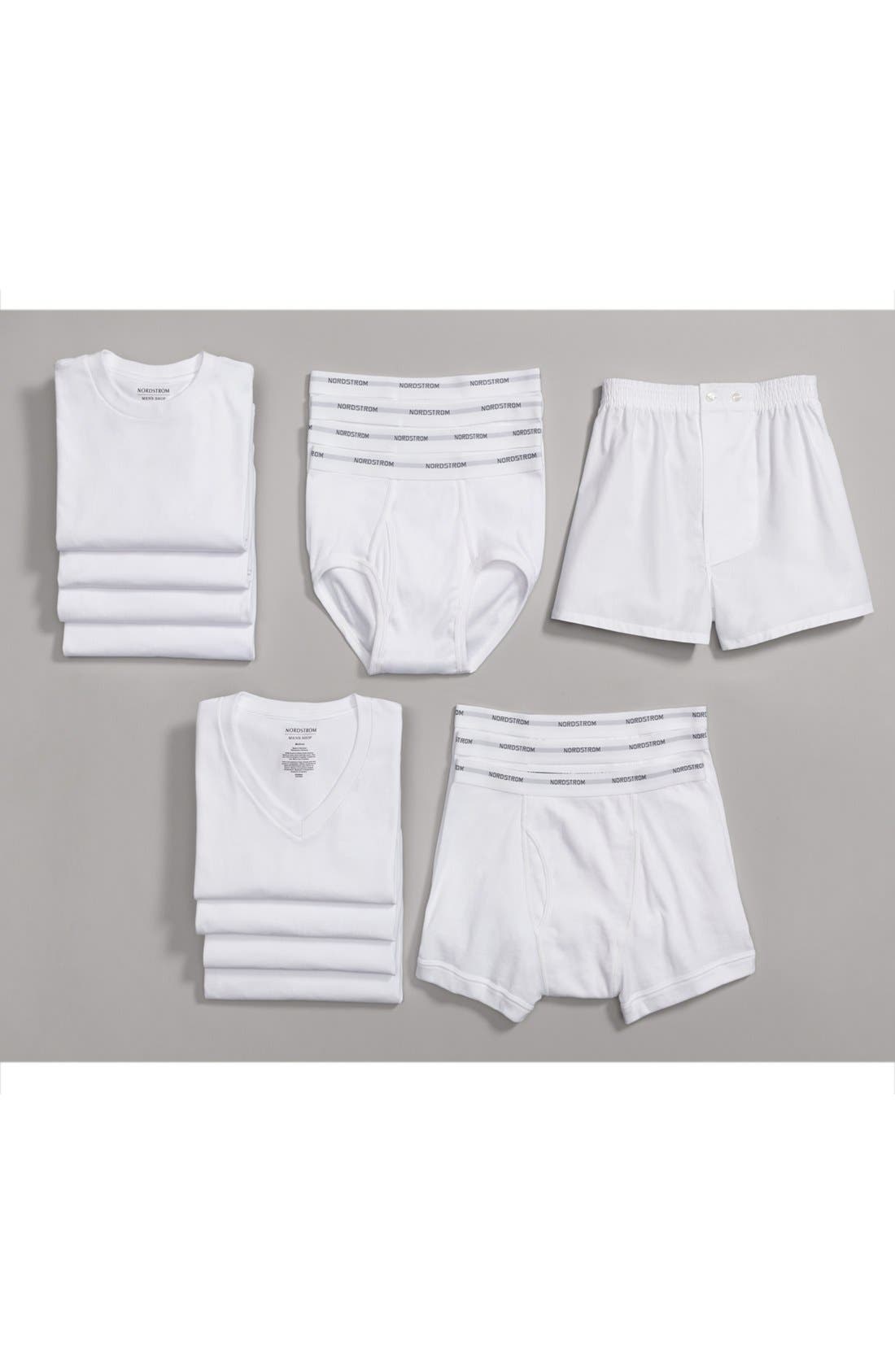 Мужские Nordstrom 4-Pack Regular Fit Supima® Cotton V-Neck T-Shirts — фото 7