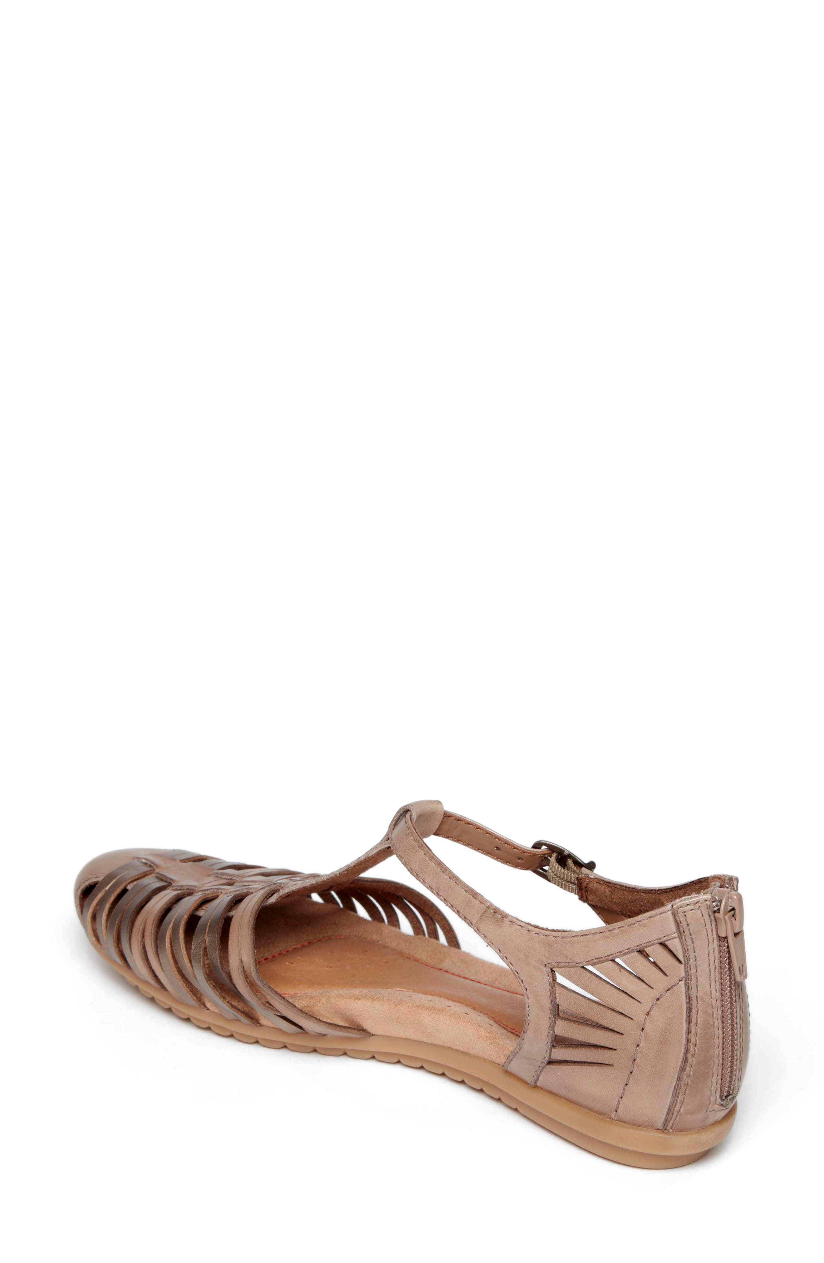Inglewood Huarache Sandal, Alternate, color, NEW KHAKI MULTI LEATHER