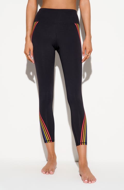 Prism Stripe High Waist Lotus Leggings