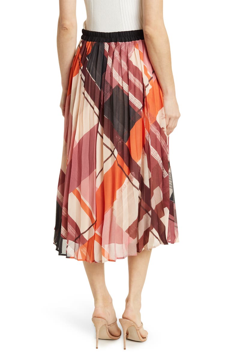 DR2 by Daniel Rainn Daniel Rainn Multicolor Midi Skirt, Alternate, color,