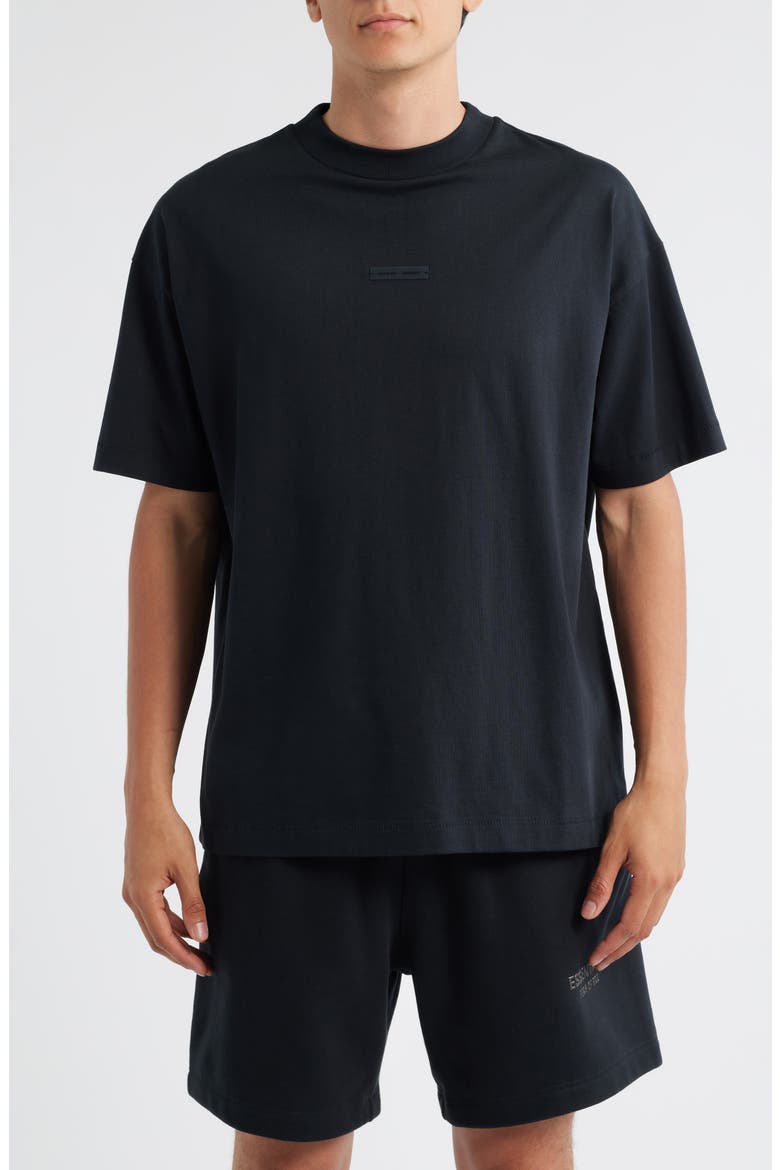 Classic Fit Logo Graphic T-Shirt, Main, color, JET BLACK