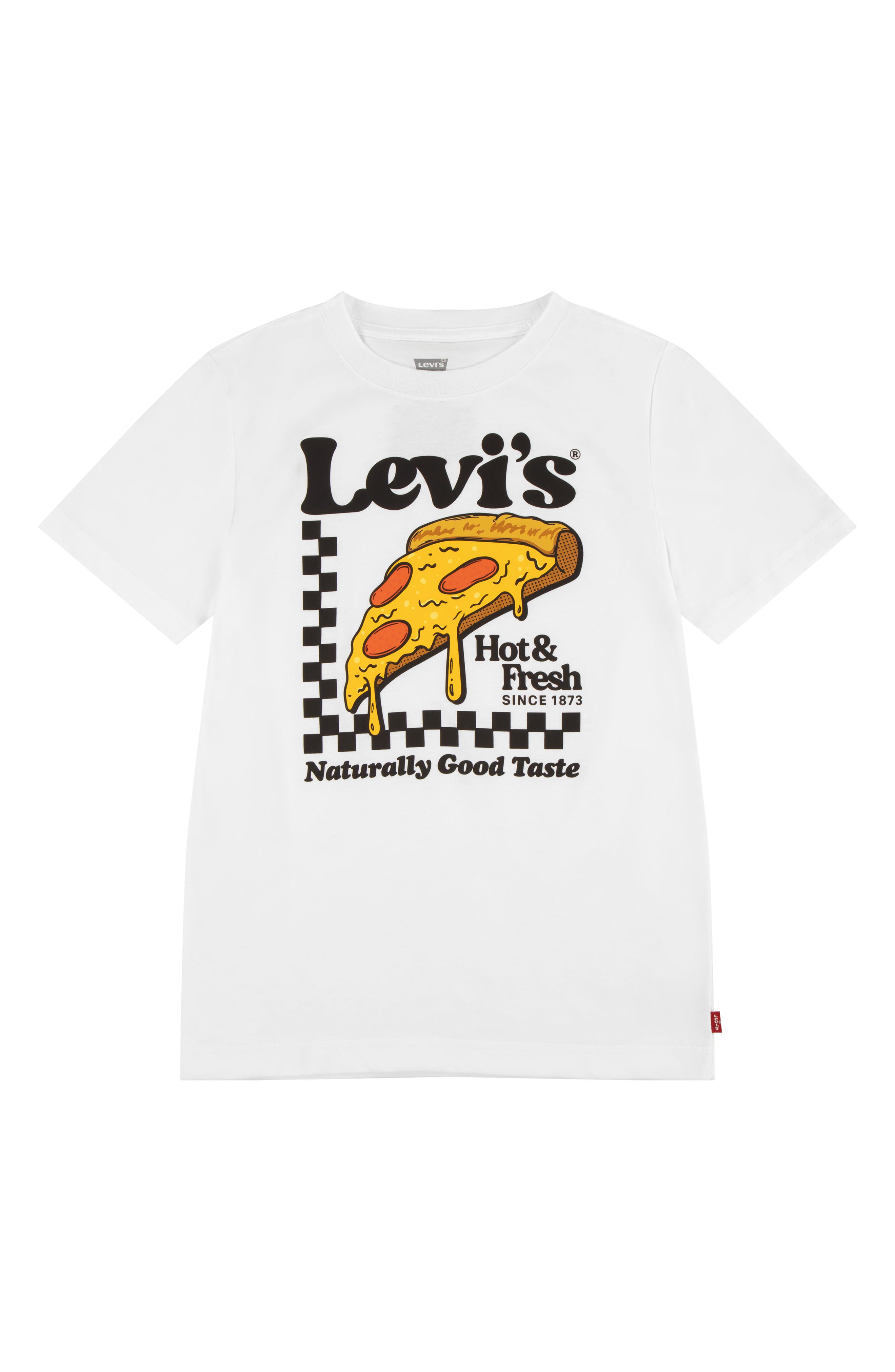 Levi's Kids' Pizza Logo Graphic T-Shirt