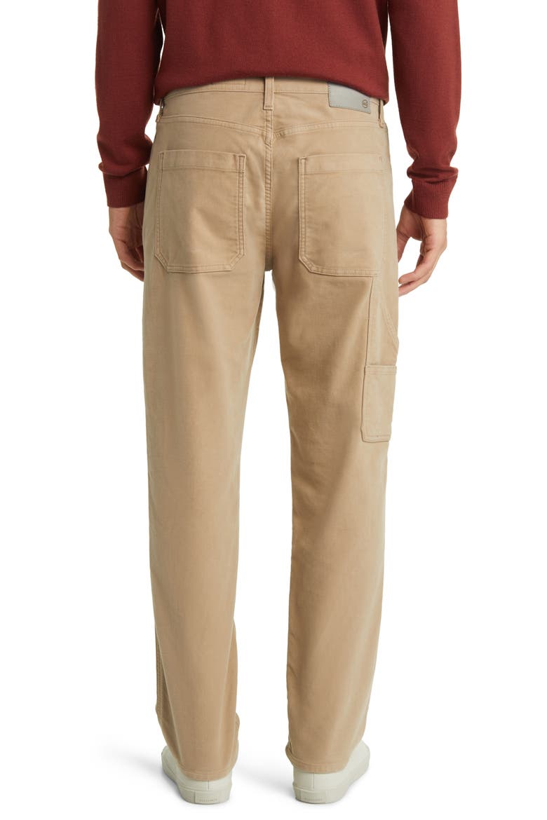 Wells Tapered Moleskin Carpenter Pants, Alternate, color, BARLEY HARVEST