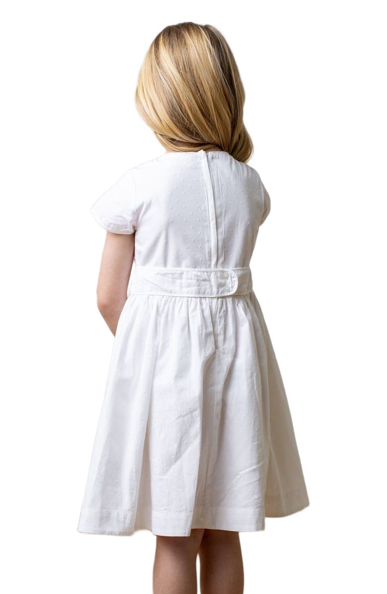 Hope & Henry Girls' Organic Tulip Sleeve Party Dress, Toddler, Alternate, color,