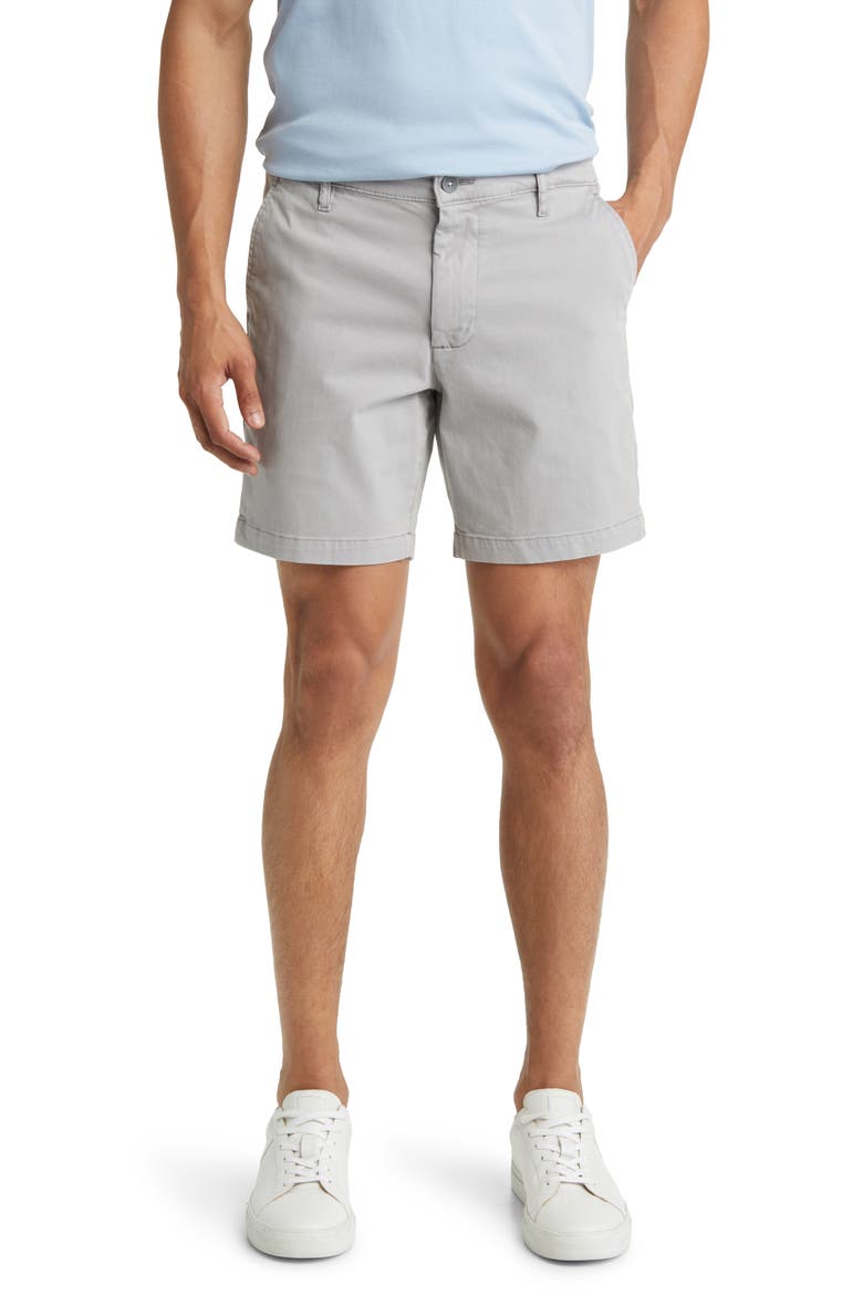 Cipher 7-Inch Chino Shorts, Main, color, SULFUR SUMMER STORM