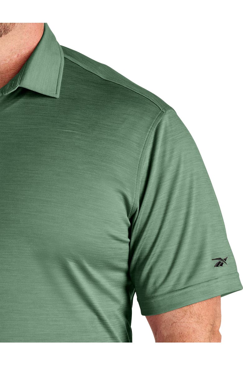 Big & Tall Performance Heather Polo Shirt, Alternate, color, FIELD GREEN