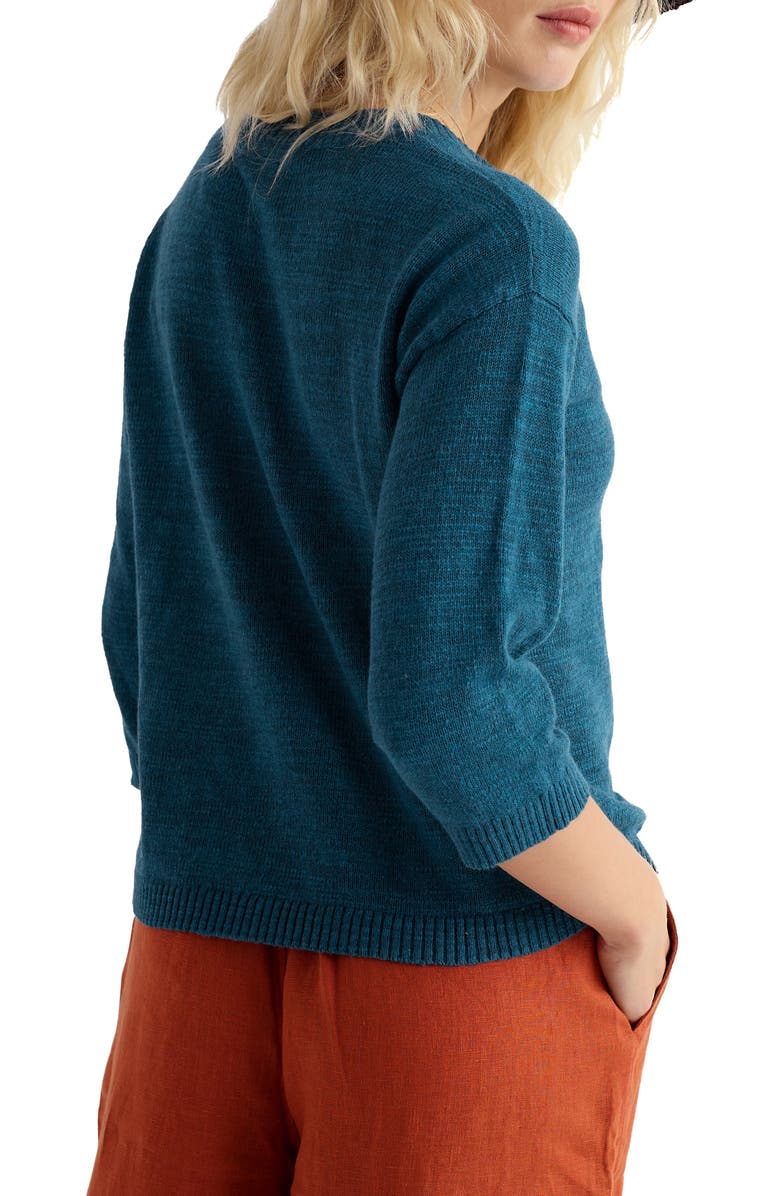 Seasalt Cornwall Pentire Steps Organic Cotton & Linen Cardigan, Alternate, color,