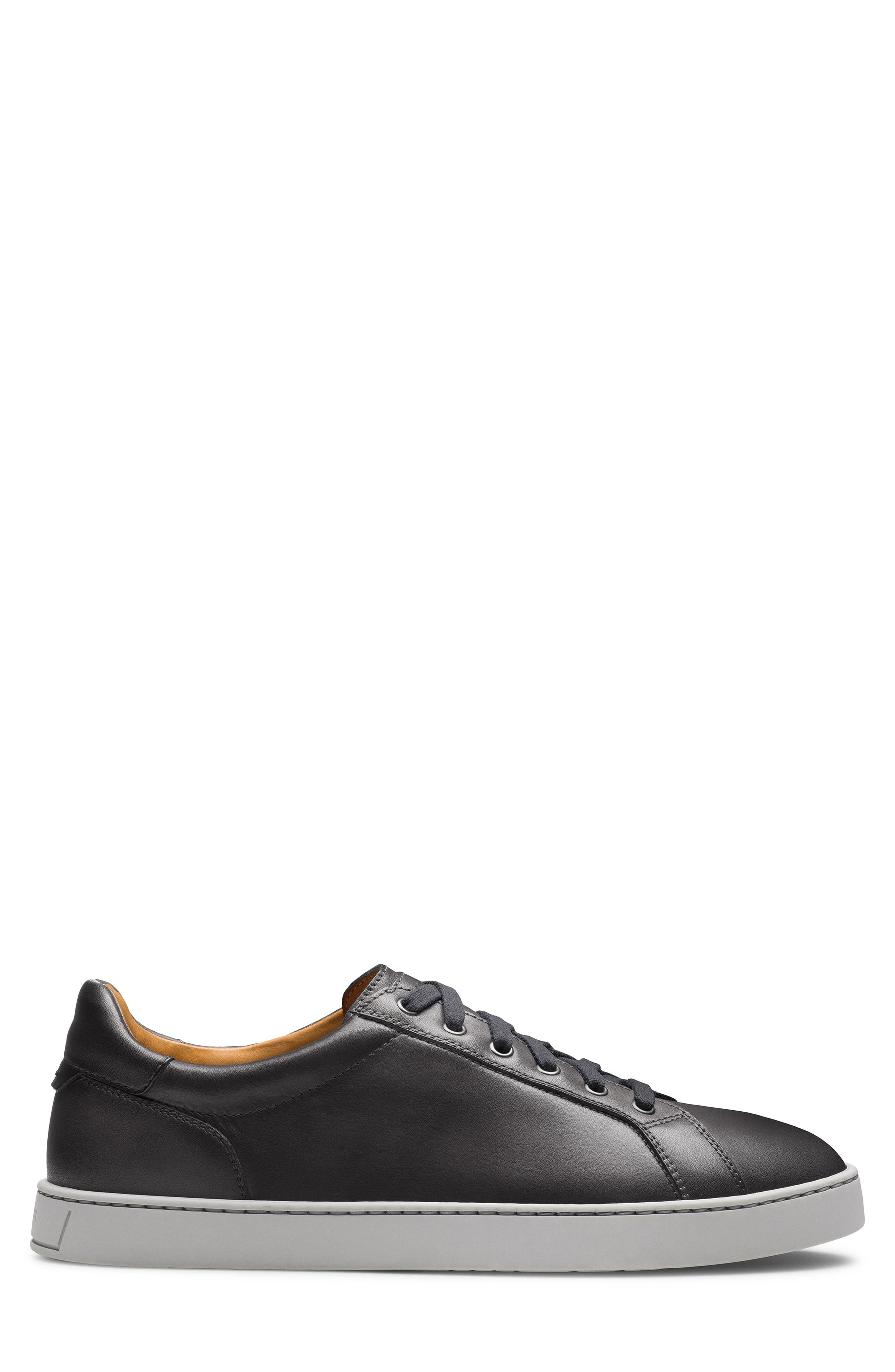 Magnanni Cote Low Top Sneaker, Alternate, color, Dark Grey