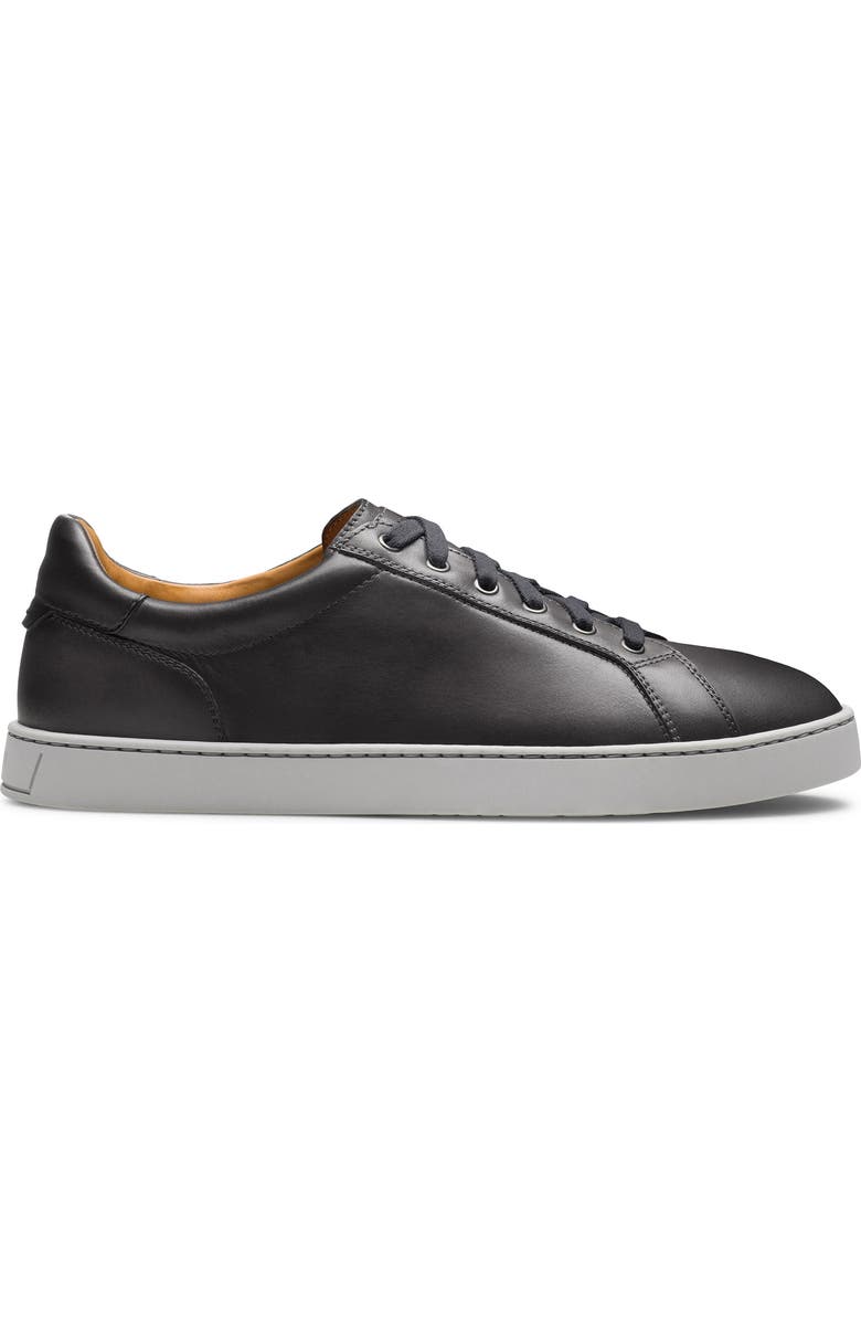 Magnanni Cote Low Top Sneaker, Alternate, color, Dark Grey