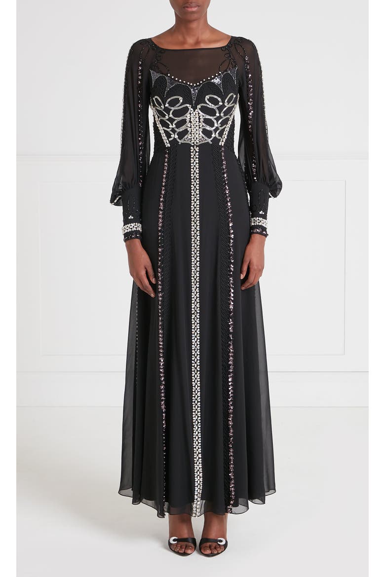 Sofia Gown, Main, color, Black