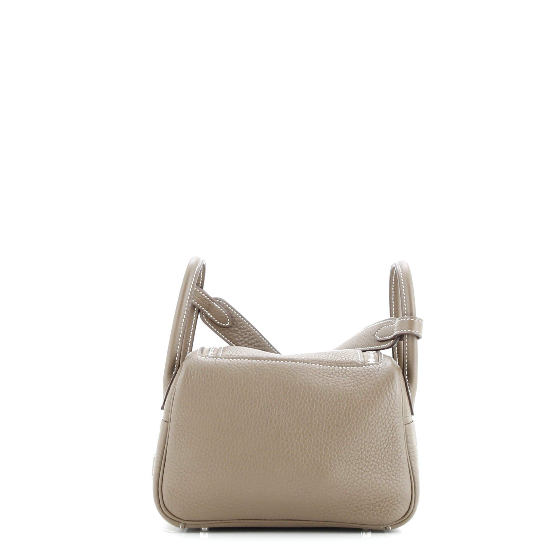 Pre-Owned Hermes Lindy Bag Clemence Mini, Alternate, color, 