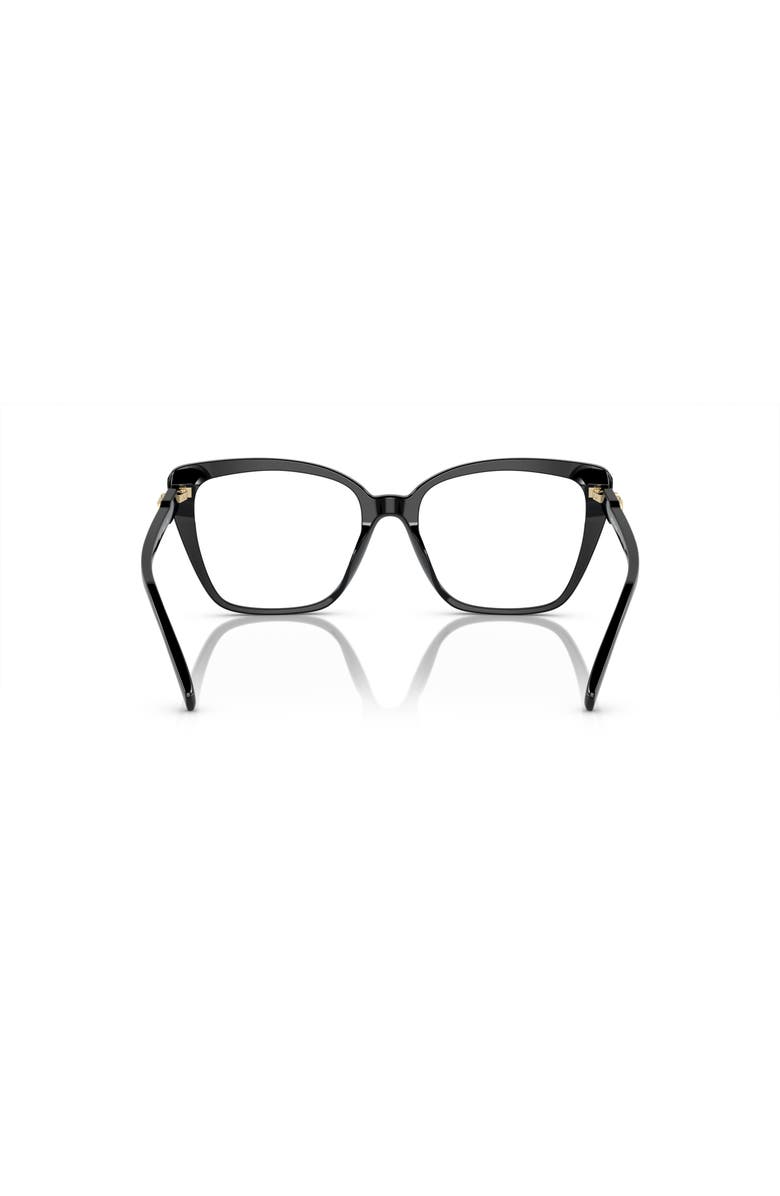 Michael Kors 53mm Square optical glasses, Alternate, color, Black
