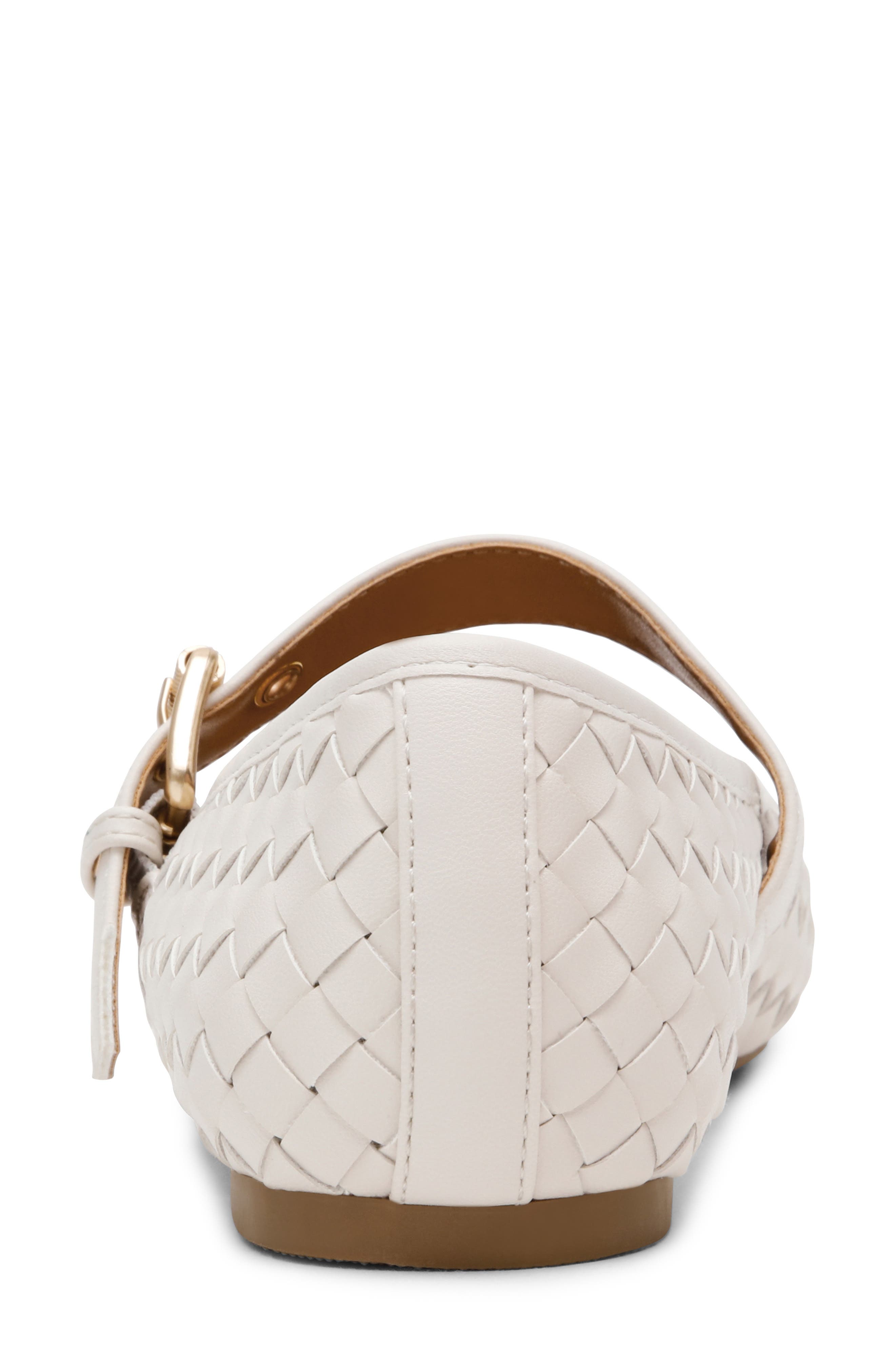 Mulaney Woven Mary Jane Flat, Alternate, color, IVORY WOVEN