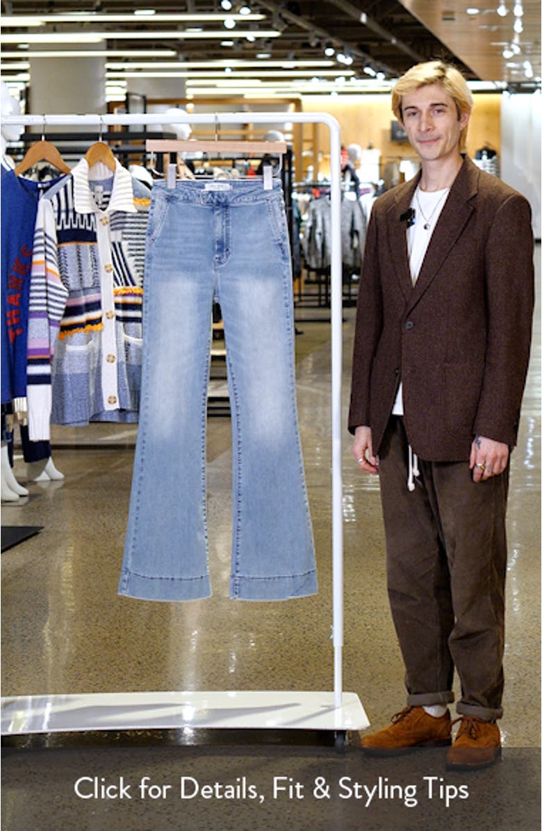 High Waist Flare Jeans, sales video thumbnail